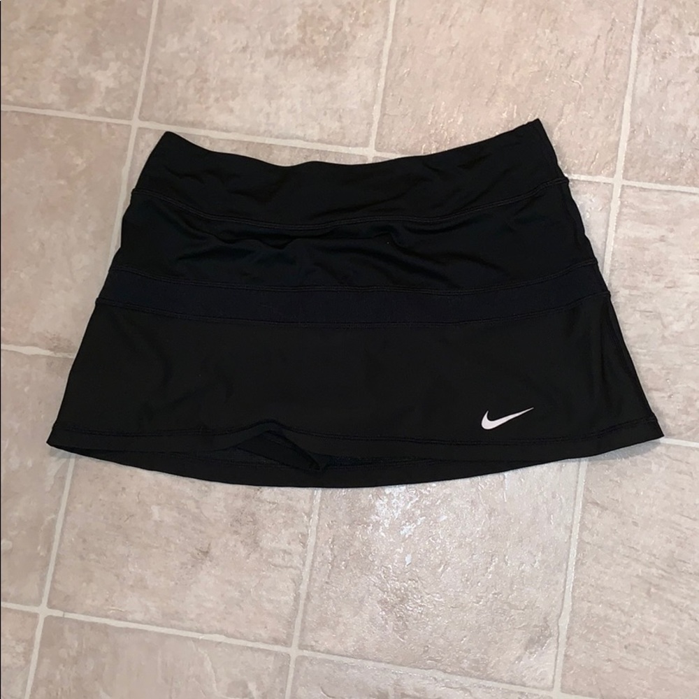 Black Nike Dri-Fit Athletic Skirt